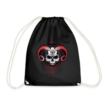 Oeil du diable - Sac de sport léger - noir - Devant