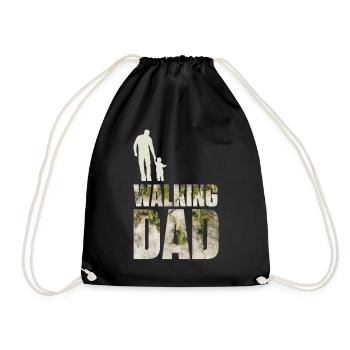 The walking dad  - Sac de sport léger - noir - Devant
