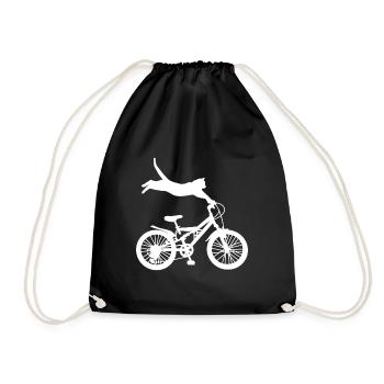 VÉLO DE CHAT - Sac de sport léger - noir - Devant