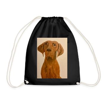 Magyar vizsla - Turnbeutel - Schwarz - Vorne