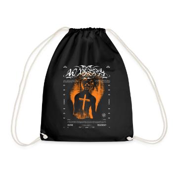 No God No Master - Drawstring Bag - black - Front