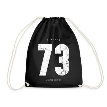 Vintage 73 Limited Edition - Drawstring Bag - black - Front