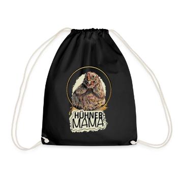 La maman des poules - Sac de sport léger - noir - Devant