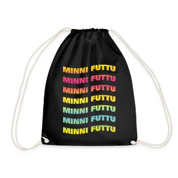 minnie futtu t-shirt Sicily t-shirt - Drawstring Bag - black - Front