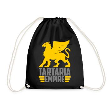 Empire de Tartarie | Couleurs modifiables - Sac de sport léger - noir - Devant