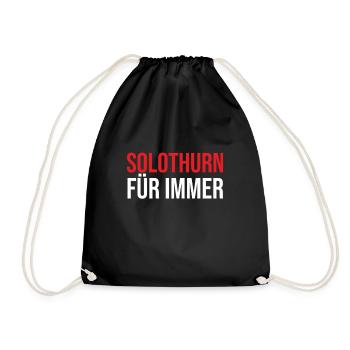 Solothurn für immer - Turnbeutel - Schwarz - Vorne