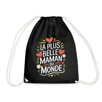 La plus belle Maman du Monde - Sac de sport léger - noir - Devant