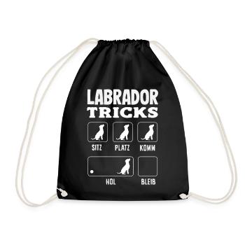 Astuces du Labrador - Sac de sport léger - noir - Devant