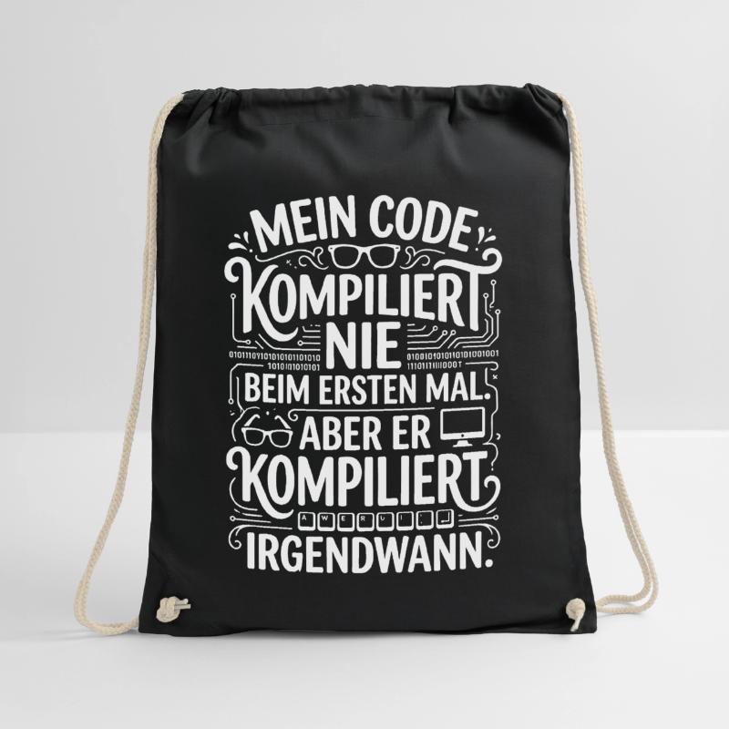My code doesn't compile the first time Drawstring Bag