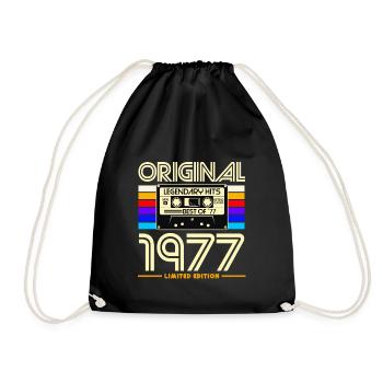 Original 1977 Retro Cassette - Sac de sport léger - noir - Devant