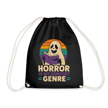 L’horreur est mon esprit de genre réconfortant - Sac de sport léger - noir - Devant