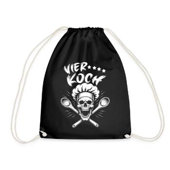 Kochskull - Turnbeutel - Schwarz - Vorne