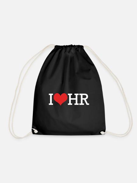 HR Manager - Turnbeutel - Schwarz