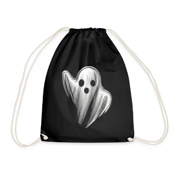 FANTÔME EFFRAYANT STYLISÉ - Sac de sport léger - noir - Devant