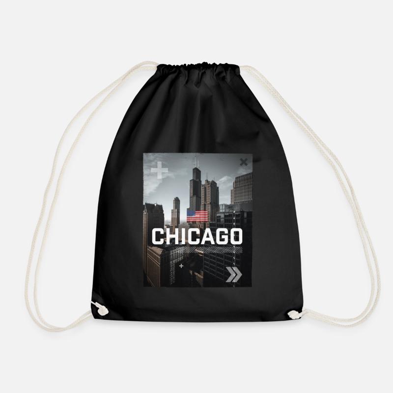 Chicago - Sac de sport léger - noir
