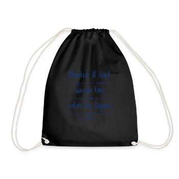 Je vais être papy - Sac de sport léger - noir - Devant
