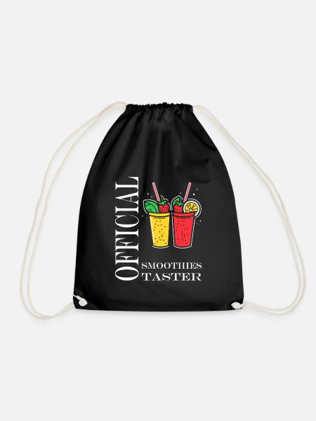 Schnupper-Smoothie - Turnbeutel - Schwarz