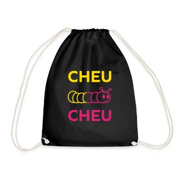 cheu cheu - Sac de sport léger - noir - Devant