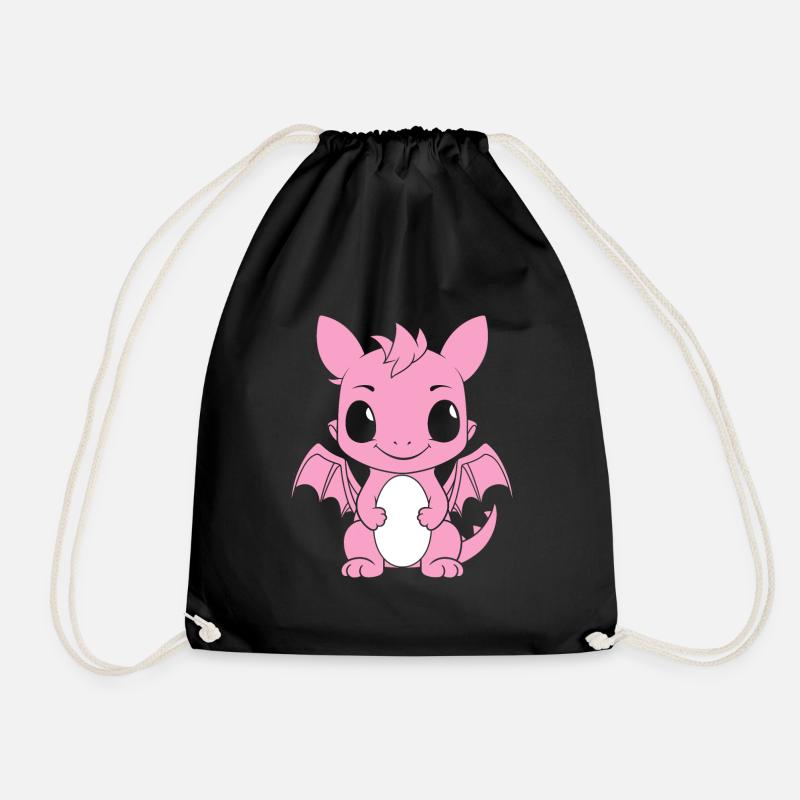 Bébé dragon - Sac de sport léger - noir