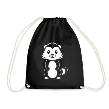 Mouffette - Sac de sport léger - noir - Devant