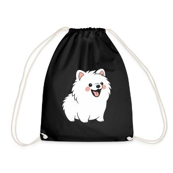 Spitz - Turnbeutel - Schwarz - Vorne