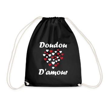 Doudou - Sac de sport léger - noir - Devant