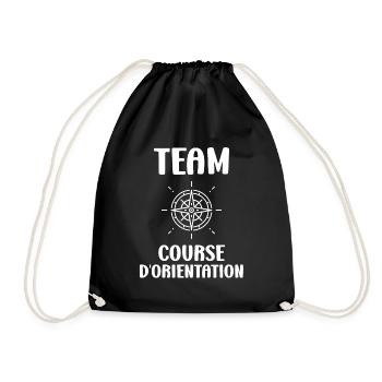 course d'orientation - Sac de sport léger - noir - Devant