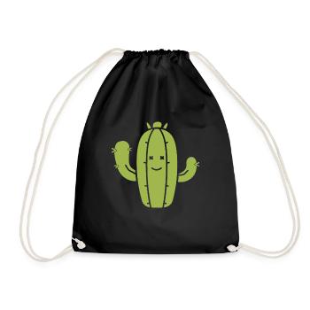 Cactus - Sac de sport léger - noir - Devant