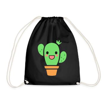 Cactus - Sac de sport léger - noir - Devant
