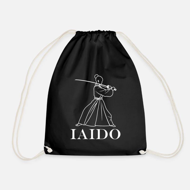 iaido - Turnbeutel - Schwarz