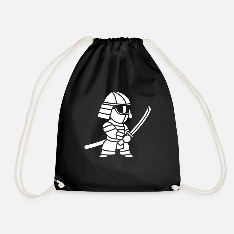 KENDO - Drawstring Bag - black