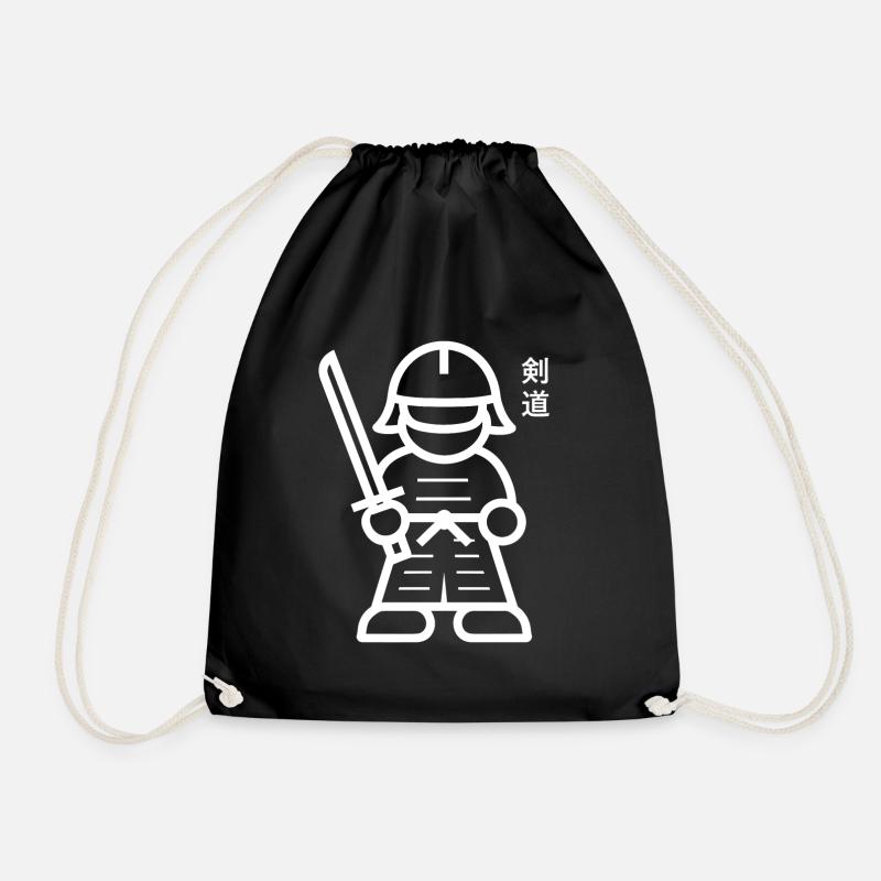 KENDO - Turnbeutel - Schwarz
