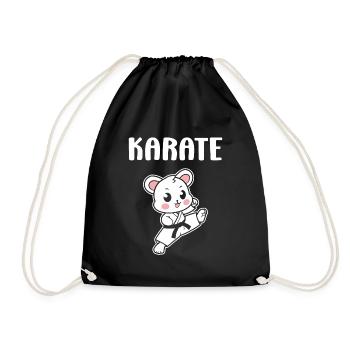 karate - Sac de sport léger - noir - Devant