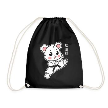 karate - Sac de sport léger - noir - Devant