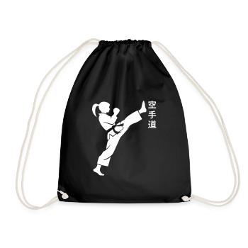 karate - Sac de sport léger - noir - Devant