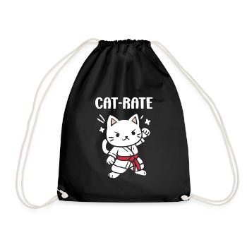 karate - Sac de sport léger - noir - Devant