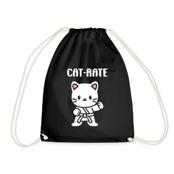 karate - Sac de sport léger - noir - Devant