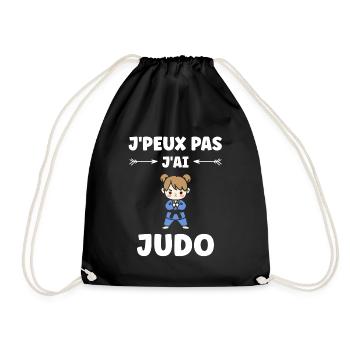judo - Sac de sport léger - noir - Devant