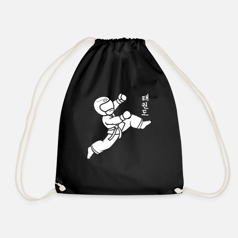 taekwondo - Sac de sport léger - noir