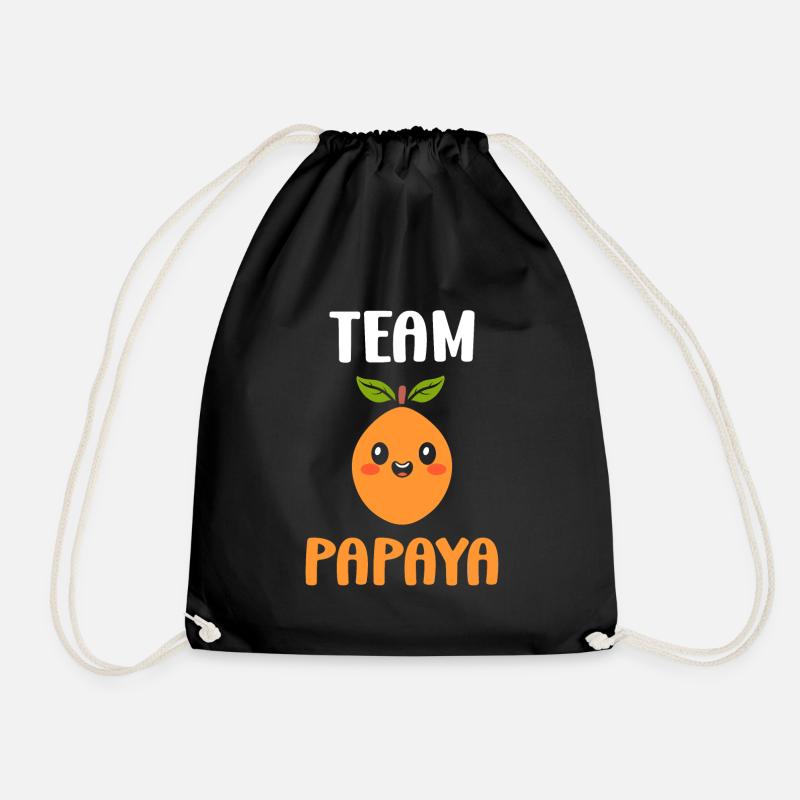 Papaya - Turnbeutel - Schwarz