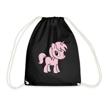 Pony - Drawstring Bag - black - Front