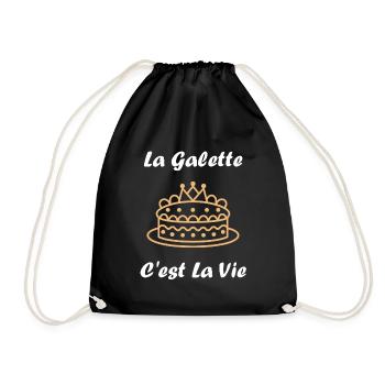 Galette - Sac de sport léger - noir - Devant