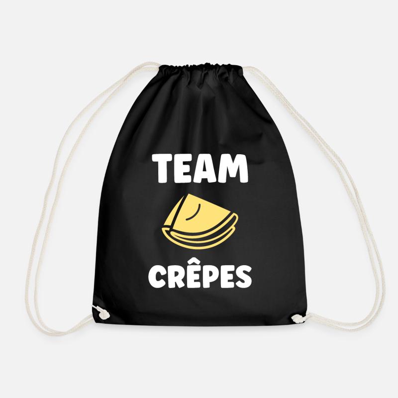 crêpe - Sac de sport léger - noir