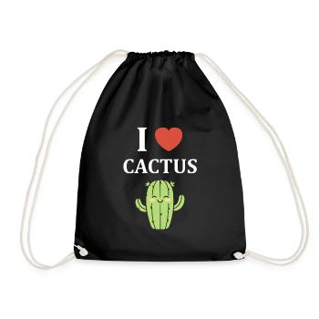Cactus - Sac de sport léger - noir - Devant