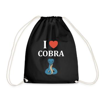 cobra - Sac de sport léger - noir - Devant