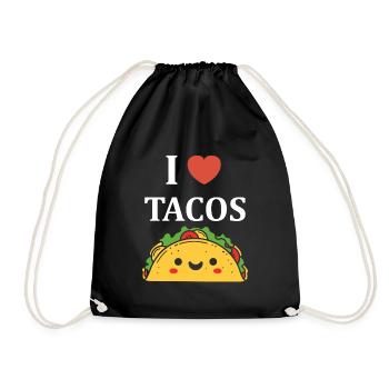 tacos - Sac de sport léger - noir - Devant