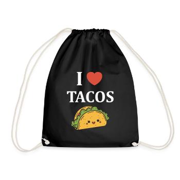 tacos - Sac de sport léger - noir - Devant