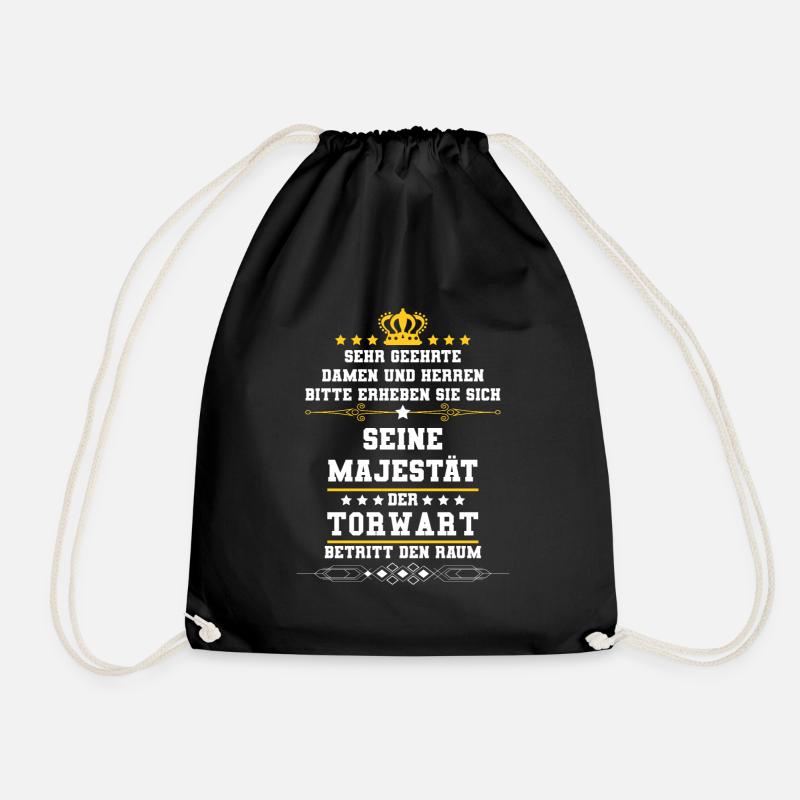 Gardien de but - Sac de sport léger - noir