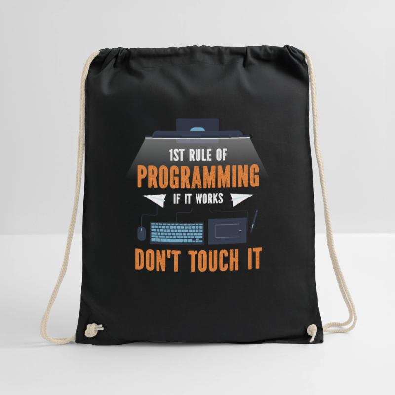 Programmierer Programmierung Code Computer Turnbeutel