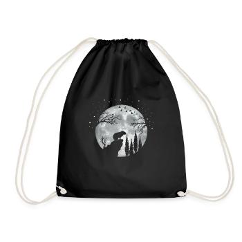 Capybara capybara rongeur - Sac de sport léger - noir - Devant